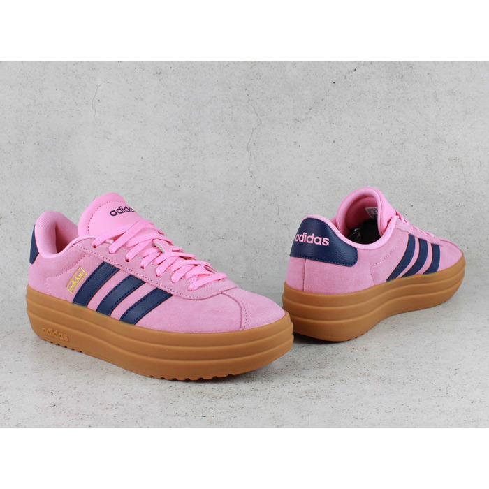 Кросівки Adidas VL Court Bold Samba JI1789 рожеві на платформі