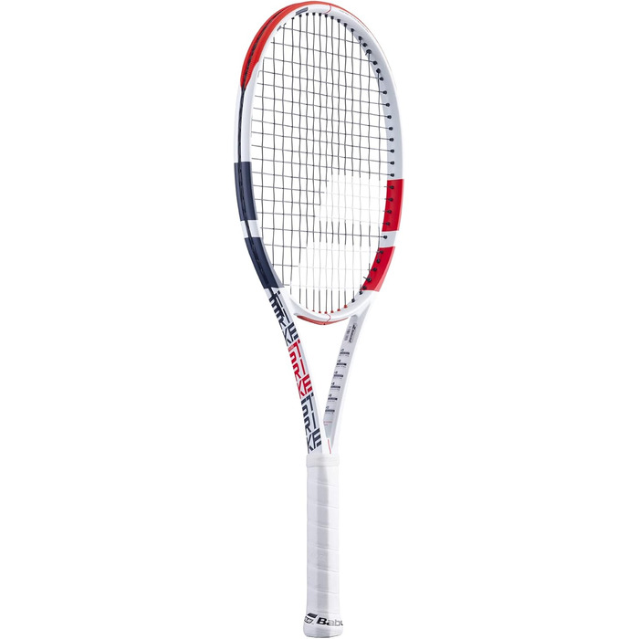Тенісна ракетка Babolat Pure Strike 100 U Nc, біла/червона/чорна
