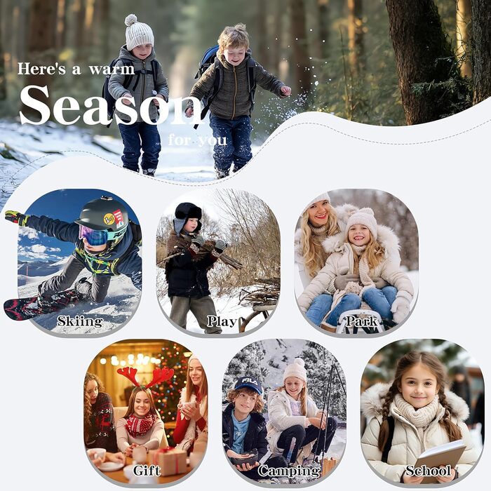 Зимові черевики для хлопчиків ASHION, утеплені, для походів та трекінгу, розмір 33 EU, чорно-червоні