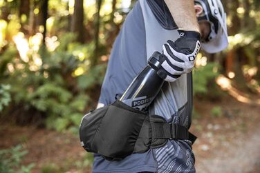 Фляга для води Camelbak Podium 24oz, 710 мл, чорна, з самозакривним носиком, без BPA/BPS/BPF, легко миється (2 шт.)