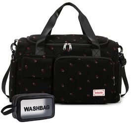 стиль: спортивна сумка-мішок та косметичка