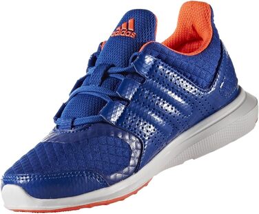 Дитячі кросівки Adidas Hyperfast 2.0 K, унісекс, кольори: помаранчевий, сірий, чорний, розміри 36-39 1/3 EU