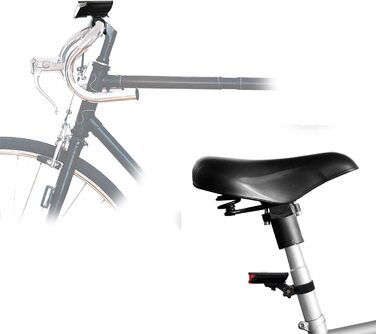 Фронтліхтар Nean CREE LED з акумулятором, світлодіодний велосипедний ліхтар з авторегулюванням та стоп-сигналом, 60 люкс, 6 cd, StVZO, велосипедна лампа, фара, задній ліхтар