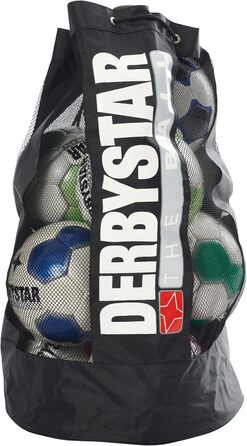 Сумка для м'ячів Derbystar на 10 штук, чорна, для чоловіків