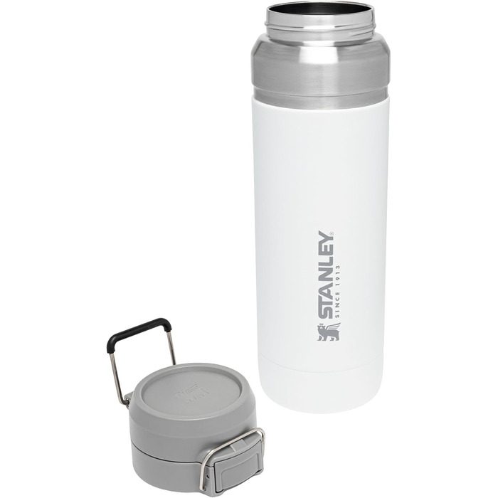 Термос-пляшка Stanley Quick Flip з нержавіючої сталі, 7+ годин холодної води, BPA-free, герметична, для води, з кришкою-диспансером, можна мити в посудомийці