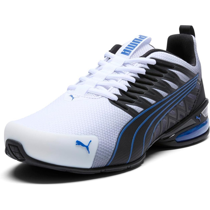 Кросівки PUMA Voltaic Evo для чоловіків (46 EU, Puma White Puma Black Clyde Royal)