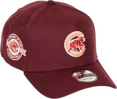 Кепка New Era MLB Бейсбол Chicago Cubs 9Forty A-Frame Snapback Червона