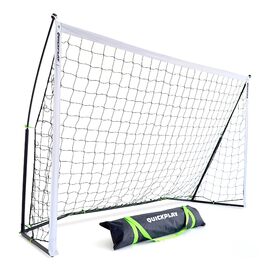 Футбол ворота QUICKPLAY KICKSTER портативні 2.4x1.2м - для дітей та дорослих, швидкозбірні, для саду та вулиці + сумка