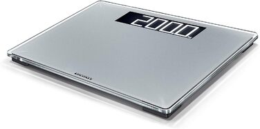 Електронна вага Soehnle Style Sense Comfort 600 для людей, LCD-дисплей, до 200 кг, безпечна платформа