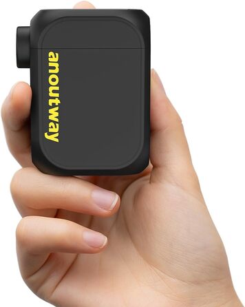 Електричний міні-насос anoutway Tiny E-Pump для велосипедних шин, авто-вимкнення, 120 PSI, підходить для вентилів Schrader і Presta