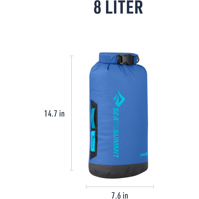 Водонепроникний мішок Sea to Summit Big River 5 л - для водних видів спорту (Surf Blue)