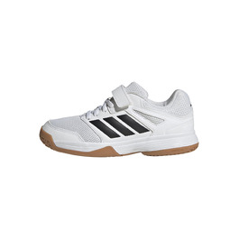Дитячі кросівки Adidas Speedcourt Unisex для залу, білі/чорні, розмір 35 EU