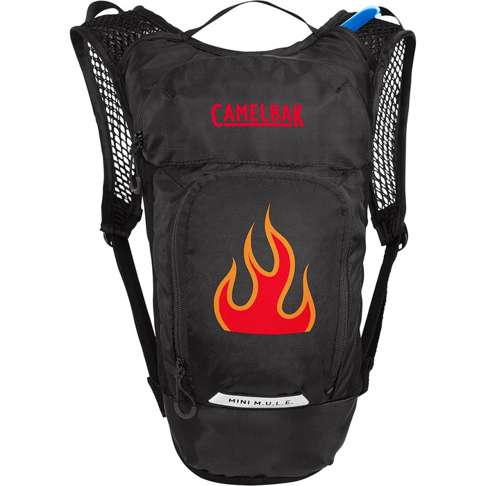 Рюкзак гідратор CAMELBAK M.U.L.E 3 л чорний/червоний, універсальний для дорослих