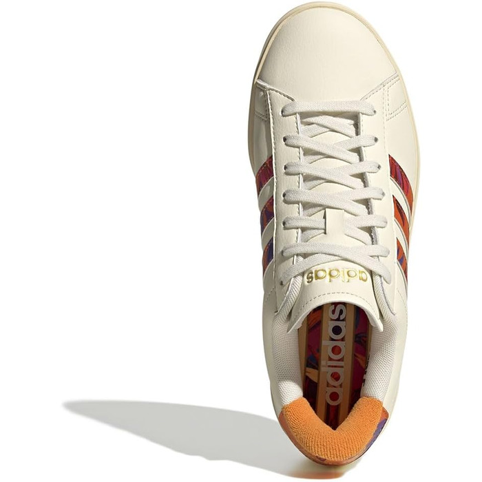 Кросівки жіночі Adidas Grand Court 2.0 Crewht Warvan Goldmt (41 1/3 EU) - білі шкіряні кеди