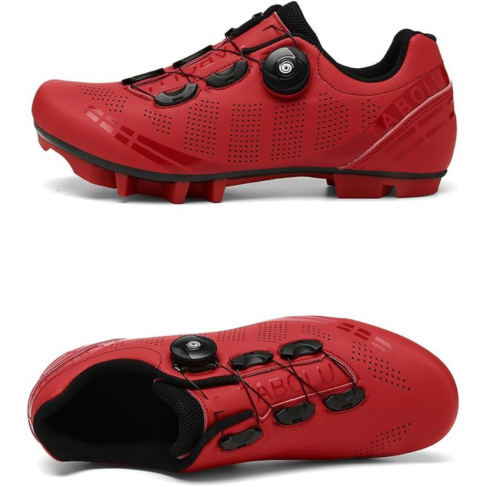 Велотуфлі для чоловіків та жінок XXXX MTB, Radsportschuhe, Mountainbike, кросівки, дихаючі, Outdoor, вело, Spin, MTB, 36-47 EU, білий (37 EU, червоний)