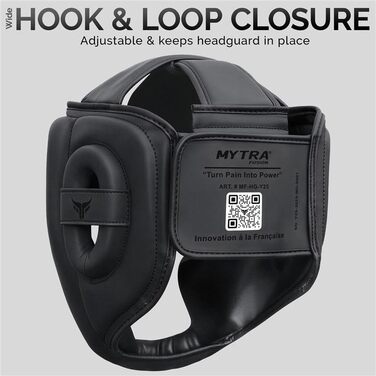 Захист голови для чоловіків та жінок — повний захист обличчя для спарингу з захистом скронь, чола та вух, регульована посадка для MMA, Муай Тай та кікбоксингу