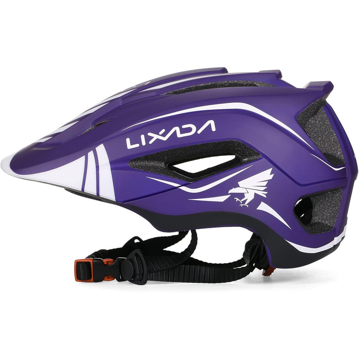 Дитячий велосипедний шолом Lixada Fullface 2-в-1 знімний підборідник, регульований розмір 52-58 см, універсальний для велосипеда і скейтборда
