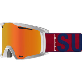 Гірськолижна маска Cébé Reference X Superdry унісекс, біла матова, 1 шт.