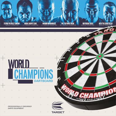 Дартс-набір Target Darts Home – шафа, мішень World Champions, 2 дротики, для дому