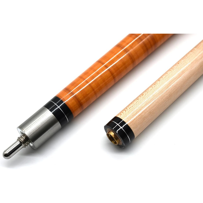 Більярдний кий EliteBreak Master Break & Jump, 143 см, з нержавіючою сталею, швидка фіксація