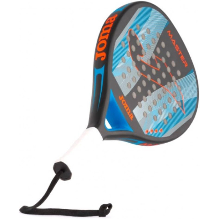 Падель ракетка Joma Master, професійна, карбон 1K, 360-380 г, крапля, синя