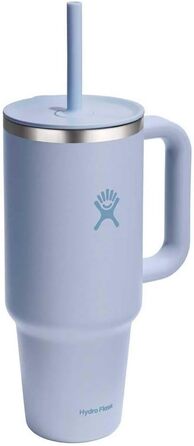Термочашка HYDRO FLASK 1180 мл з кришкою та трубочкою, нержавіюча сталь, вакуумна ізоляція, захист від розливу, Surf