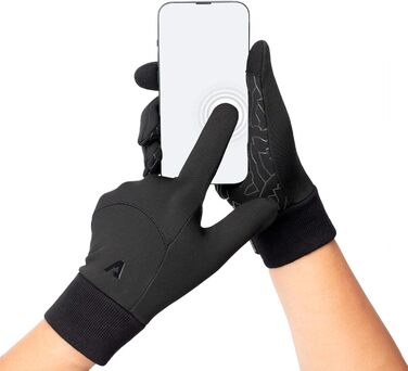 Велосипедні рукавички Alpensattel Premium 2.0 Thermo: водонепроникні, вітрозахисні, з антиковзким покриттям та підтримкою сенсорного екрану, розміри S-XXL