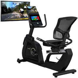 Ергометр велотренажер Skandika Liege P14/P8-H Comfort з Bluetooth та сенсорним екраном до 150 кг