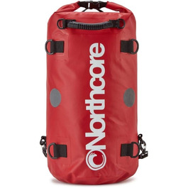 Рюкзак Northcore 2024 Dry Bag 30л - Водонепроникний, Червоний