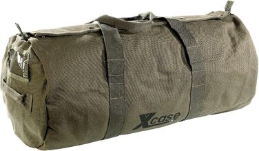 Дорожня спортивна сумка Xcase з канвасу, 70 л, з ручкою та плечовим ременем