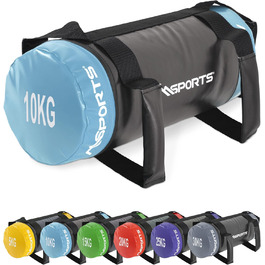 MSPORTS Power Bag Premium 5-30 кг: Фітнес-мішок для функціональних тренувань, вага 5-30 кг