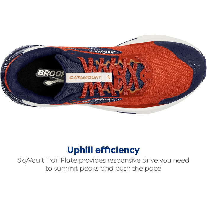 Чоловічі кросівки для трейлраннінгу Brooks Catamount 2, 43 EU, помаранчеві