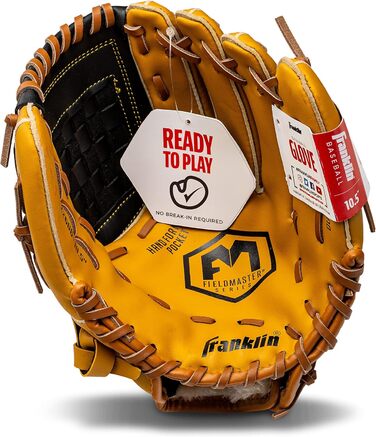 Рукавиця для бейсболу Franklin Sports Field Master 10.5 дюймів для правшів