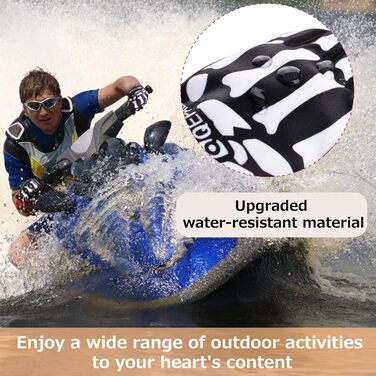 Рукавички для велосипеда Azarxis MTB чоловічі/жіночі, зимові, вітронепроникні, для катання, трекінгу, бігу, чорні, повномірні