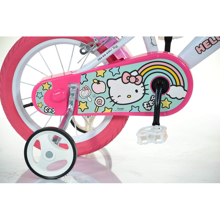 Дитячий велосипед Dino Bikes Hello Kitty 35,6 см, рожевий