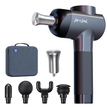 Масажер для м'язів Bob and Brad X6 Pro з металевою насадкою - інтенсивний масаж тіла, розслаблення, подарунок для чоловіків та жінок