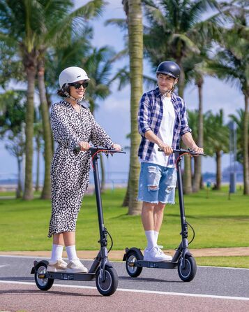 Електросамокат 5TH WHEEL V30PRO з ABE, поворотниками, 10-дюймовими колесами, до 30 км, 120 кг, додаток, 4 швидкості, дорожній електроскутер для міста