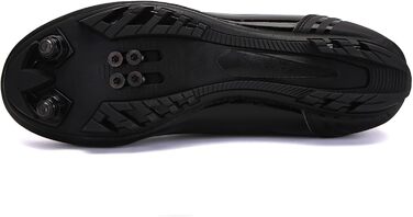 Чоловічі велотуфлі для гірського велосипеда, сумісні з Shimano SPD, 2-болти, MTB, для перегонів та катання на відкритому повітрі, білий/чорний (43 EU)
