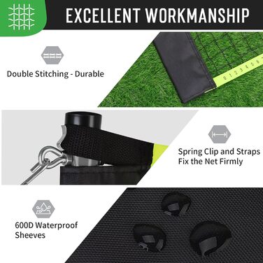 Набір для бадмінтону Baminton: сітка 6x90 см, 4 ракетки (алюміній), 3 волани, сумка. Для саду, пляжу, сімейного відпочинку