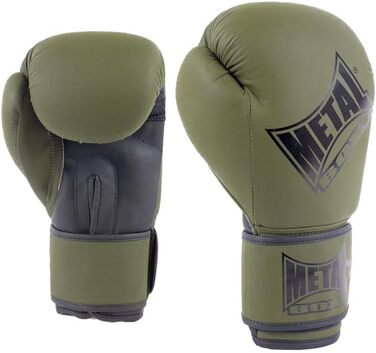 Боксерські рукавички METAL BOXE для тренувань, хакі, 300 г