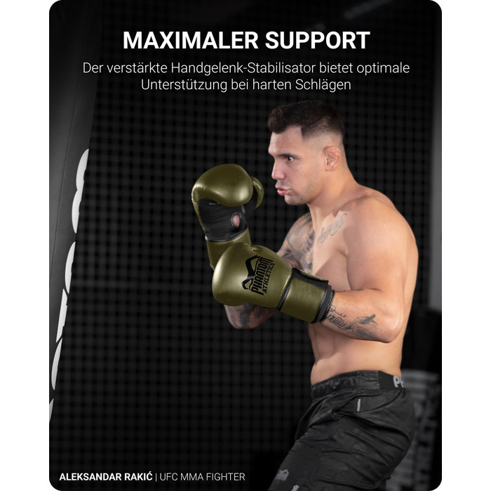 Боксерські рукавички Phantom Boxhandschuhe Elite ATF | 10- | для професійних боксерів (чоловіків та жінок)