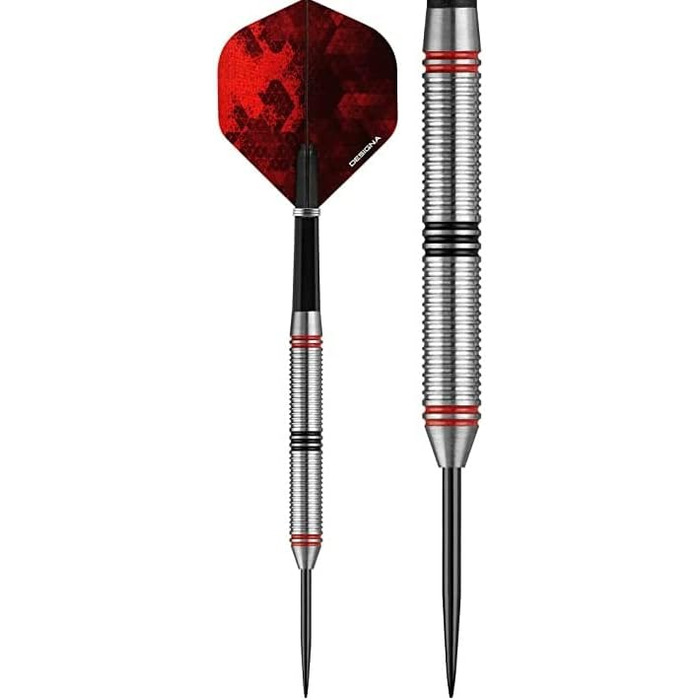 Дротики для дартсу Designa Vampires V2 M2 зі сталевим вістрям, стандартні та персоналізовані, 21г, 23г, 25г