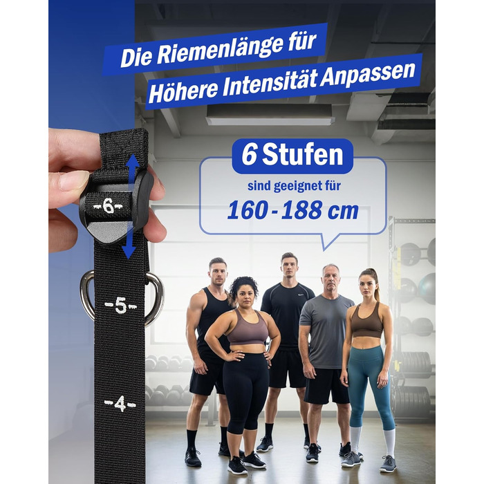 Набір для пілатесу з еластичними стрічками та стержнем, 4 рівні опору (180LBS/140LBS/240LBS/360LBS), для фітнесу, йоги, тренажерного залу, колір градієнт блакитний