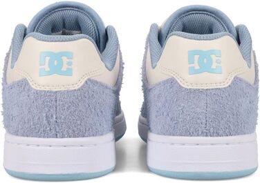 DC Shoes Manteca 4: жіночі шкіряні кросівки (37.5 EU, блакитно-білі)
