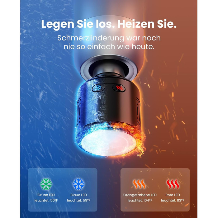 Масажер для тіла Bob and Brad C2 Pro з підігрівом та охолодженням, професійний електричний масажер для дому, фітнесу, відновлення та зняття болю (сріблястий)