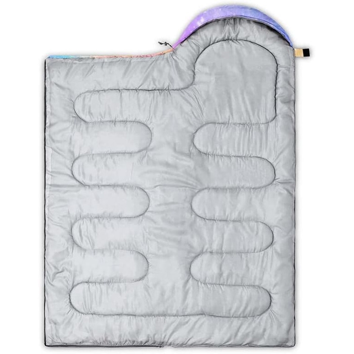 Спальний мішок HOSIMA з м'ячем, для холодного клімату, дорослий, дитячий, водонепроникний, для кемпінгу, походів, подорожей, полювання, компресійний мішок AF007