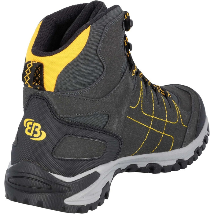 Черевики трекінгові Brütting Mount Shasta Unisex, Антрацит, Зелений (47 EU)