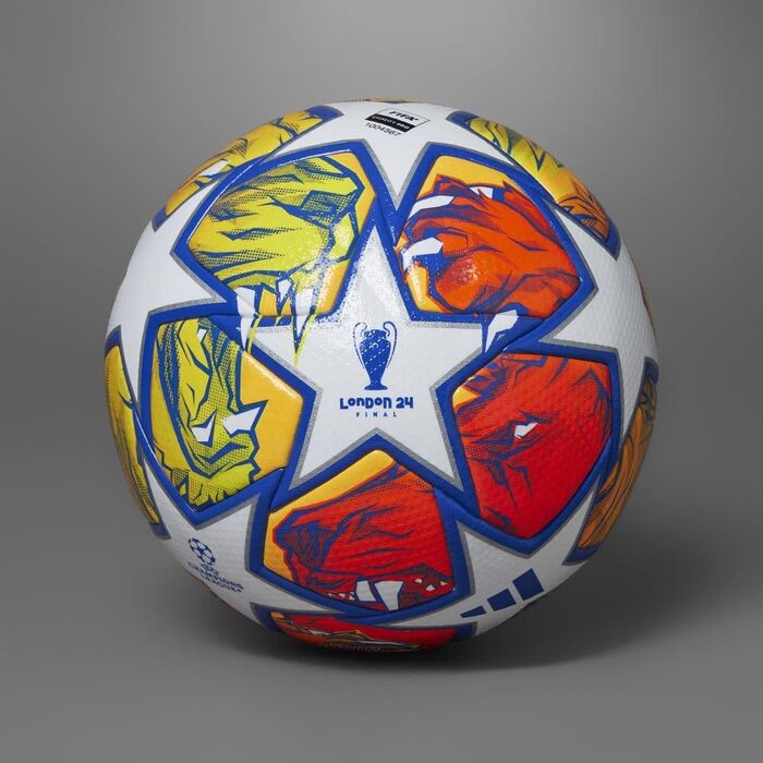 Футбольний м'яч Adidas UCL FIFA Pro IN9340, білий, розмір 5
