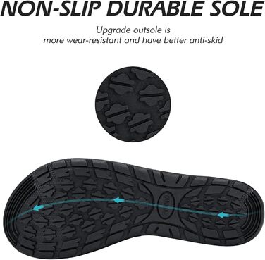 Чоловічі та жіночі аквашузи SAGUARO для плавання та відпочинку на природі, швидковисихаючі, розмір 37-47 EU, в клітинку