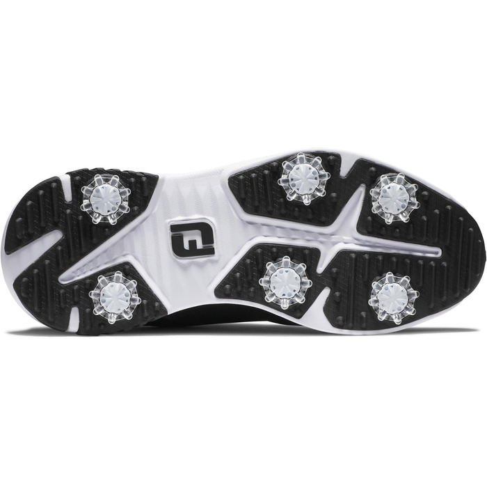 Жіноче golf-взуття FootJoy Tour Rival, розмір 39 EU, широка колодка, чорний колір